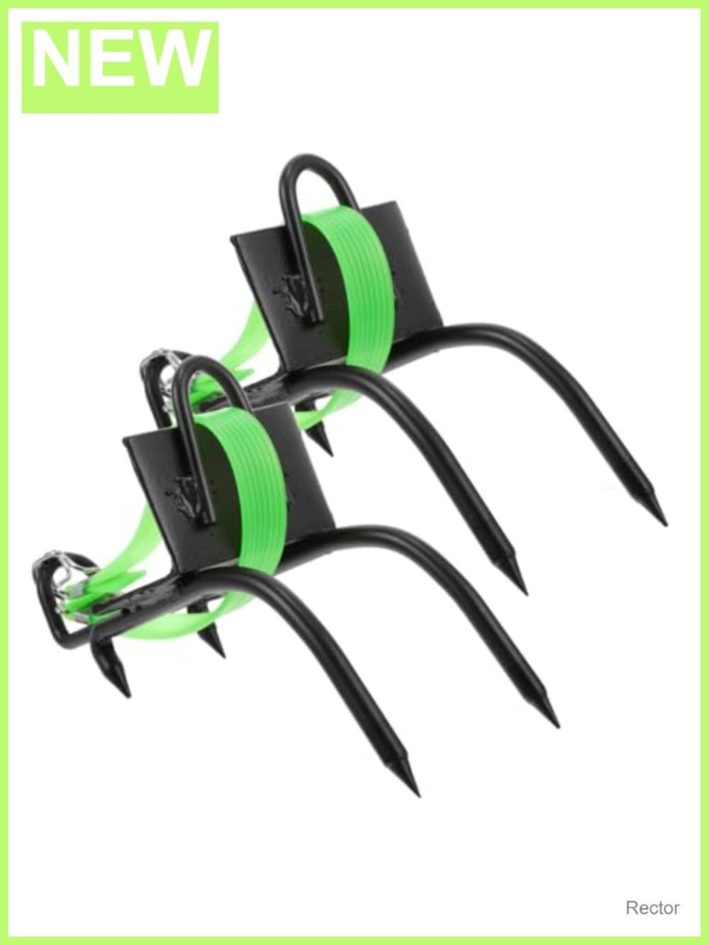 Tree Climbing Spikes Shoes with Elastic Bands, Steel & Polyester, Outdoor Gear